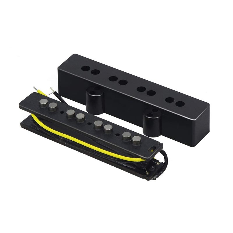 FLEOR Alnico 5 J Bass Pickups Bridge Pickup for 4 Strings J Bass Guitar Pickup Part - Image 5